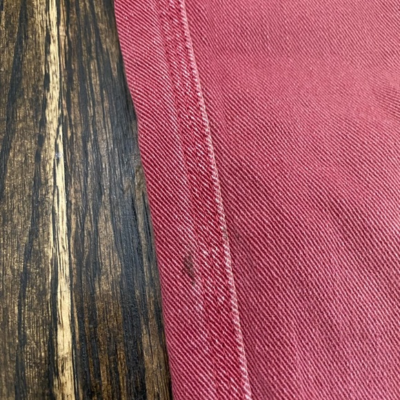 Closed Red Denim Frayed Hem Jeans - Picture 15 of 16